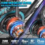 All-Terrain Electric Fat Tire Mountain Bike, 26-inch Wheels, 70+ Miles Range - Image 3