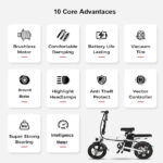 Folding 20-Inch Electric Tricycle: 48V Power, 20 MPH, Long 25-Mile Range - Image 2