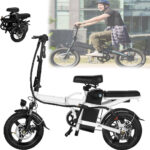 Folding 20-Inch Electric Tricycle: 48V Power, 20 MPH, Long 25-Mile Range