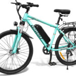 GSOU 26-inch Adult E-Mountain Bike, 250W, Long Range, 7-Speed Commuter