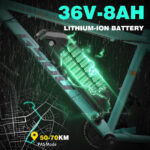 GSOU 26-inch Adult E-Mountain Bike, 250W, Long Range, 7-Speed Commuter - Image 4