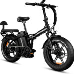 Rattan Ultra Folding Electric Bike: Long Range, 2-Seater, Fat Tires