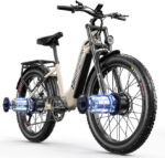 Shengmilo Dual Motor Adult Electric Mountain Bike 26-inch Fat Tire E-Bike - Image 2
