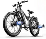Shengmilo S600 Dual Motor Electric Mountain Bike 26" Fat Tire 48V 17.5Ah E-Bike - Image 2