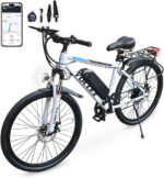 SUDOO 26" Electric Mountain Bike: 36V Removable Battery, 250W Motor - Image 2
