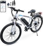 SUDOO 26" Electric Mountain Bike: 36V Removable Battery, 250W Motor