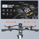 SUDOO 26" Electric Mountain Bike: 36V Removable Battery, 250W Motor - Image 3