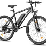 Touroll U1 Electric Mountain Bike: Powerful 13Ah Battery, 21-Speed, Dual Disc Brakes