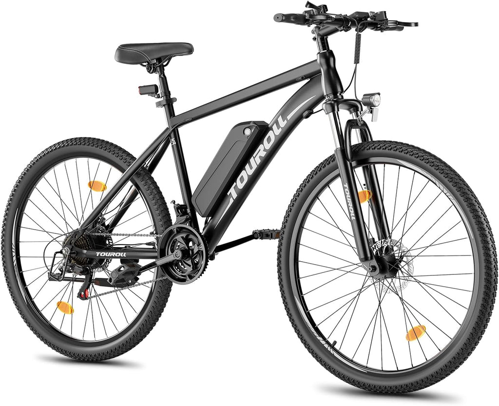 Touroll U1 Electric Mountain Bike: Powerful 13Ah Battery, 21-Speed, Dual Disc Brakes Touroll U1 Electric Mountain Bike: Powerful 13Ah Battery, 21-Speed, Dual Disc Brakes - Image 1