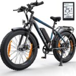 Vipdrive 48V 13Ah Electric Fat Tire E-Bike, 26x4, 7-Speed, Adults